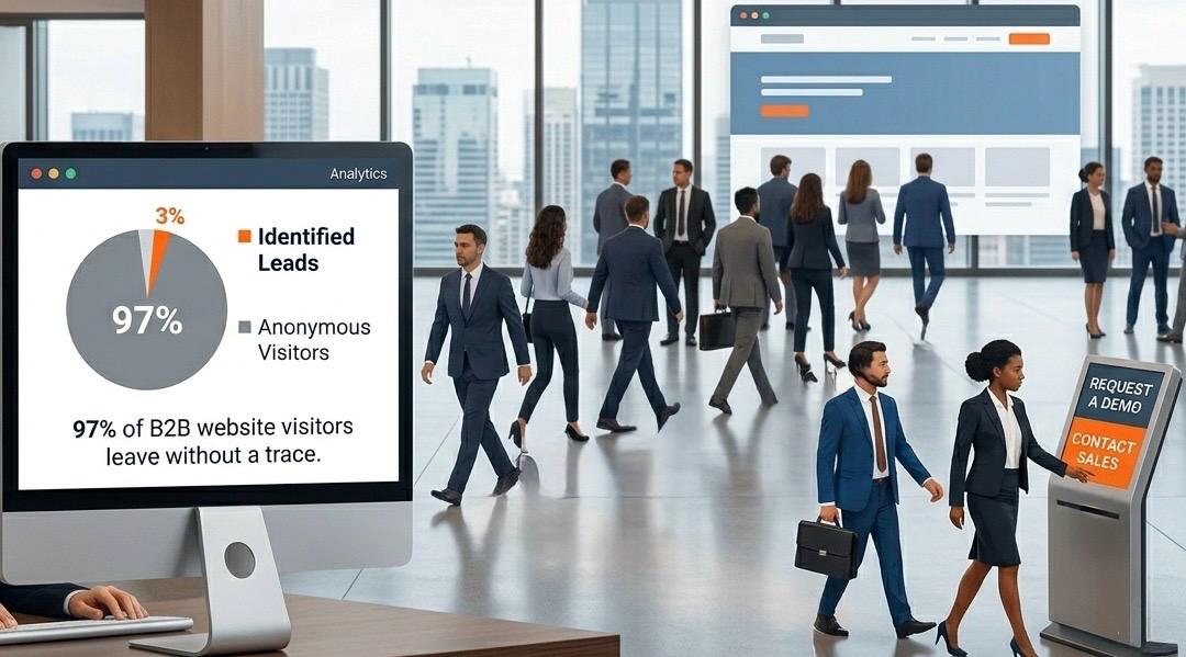 Why B2B Website Visitors Leave Without a Trace