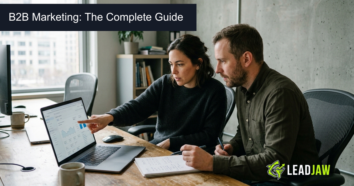 B2B Marketing: The Complete Guide for Teams That Sell to Businesses